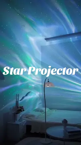 Switched on the starlight projector and my space went high-tech cosmic—turning every session into a starry escape!#starprojector #polarlight #aurora #decoration #TikTokShop #romentic #led #livingroom 