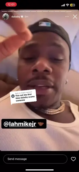 Replying to @Angel thus crazy how celebrities treat you irl.. smh bro 💔 #lahmike #dababy 