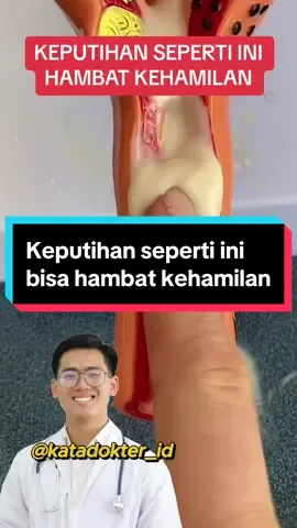 Keputihan seperti ini bisa hambat kehamilan. #keputih #keputihanabnormal #keputihanbau #keputihangatal #promil #programhamil 