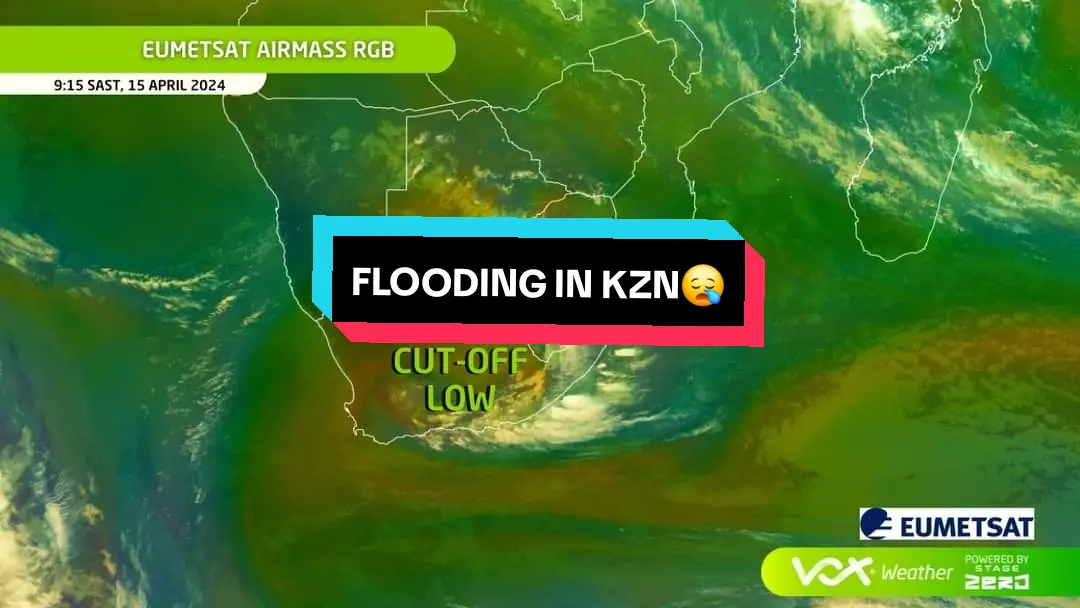 A CUT-OFF LOW lead to HAIL in parts of the Northn Cape and FLOODING over southern coast of KwaZulu-Natal after HEAVY downpours of more than 200mm. 🌧️Take a LOOK at these 24hr RAINFALL OBSERVATIONS 🌧️ and  ⚡24hr LIGHTNING⚡across South Africa (measured up until Monday (15/04/2024) morning 8am) How much did you measure? Note: These rainfall observations are measured at the SAWS automated verified weather stations across South Africa so it’s possible that some areas received more rain ⚠️IMPACT-BASED WARNINGS this Monday ⚠️ 🟡Yellow Level 2 warning: Severe thunderstorms with possible heavy downpours are expected to lead to flooding of susceptible roads, bridges and informal settlements are expected over the south-western parts of North-West, central and the western parts of Free State as well as the far eastern parts of Northern Cape.  🟡Yellow level 2 warning: Disruptive rainfall leading to localized flooding and damage to property is expected in places over the south-eastern parts of Eastern Cape and south-eastern parts of KwaZulu-Natal.  🟠Orange level 5 warning: Disruptive rain leading to flooding is expected over the extreme south-eastern parts of KwaZulu- Natal. Lightning data provide by Blitz-Detect  The Blitz-Detect CIS system provides highly accurate information showcasing exact dates, times, and ultra-precise pinpoint locations of lightning strikes. Photo credits: 📷 Shared by Meergro Nursery 📍 Flooding in Margate, KwaZulu-Natal 📷 Shared by Veronica van Staden 📍 Hail in Kathu, Northern Cape #voxweathergirls #fyp #destruction  #margateflooding #KZNFloods 