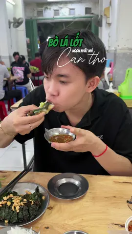 Bò lá lốt ngon nhất nhì cần thơ nè , đông lắm nhen mấy bà ơi 😚#Triển_Bé  #reviewanngon  #LearnOnTikTok  #cantho  #anuongcantho 