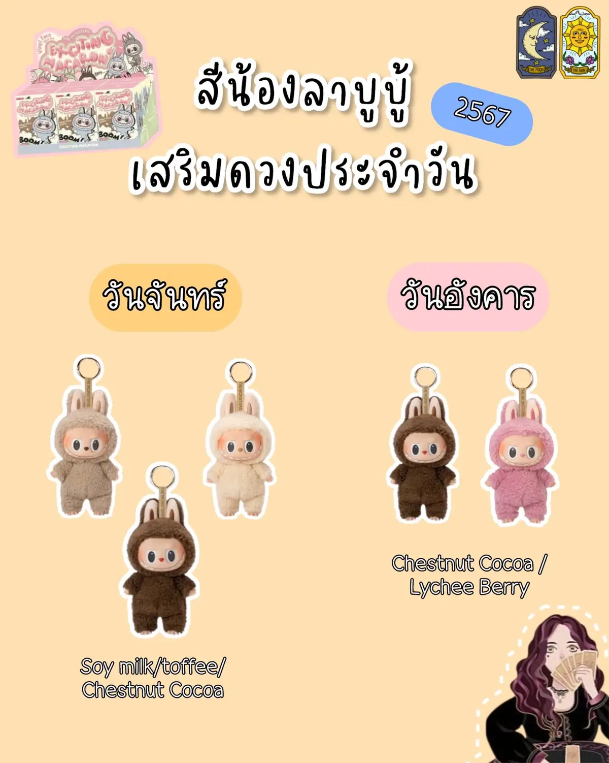 #ลาบูบู้ #Labubu #labubumacarons #popmart #fypシ #สีมงคล #สีมงคลประจําวัน #สีมงคล2567 