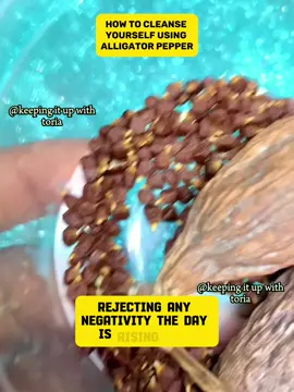 HOW TO CLEANSE YOURSELF USING ALLIGATOR PEPPER.  #fyp #foryou #explore #viral #viralvideo #trendingvideo #trending #foryoupage #viralpage #followers #spiritual #spiritualtips @everyone #keepingitupwithtoria 