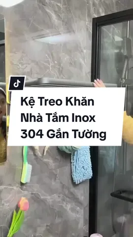 Kệ treo khăn nhà tắm inox 304 sơn tích điện gắn tường #kenhatam #keinox304 #kegantuong #dogiadung #giadungthongminh #hangnoidiatrung #giadungtienloi #giadungtienich #xuhuong #xuhuongtiktok 