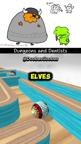 Dungeons and Dentists #doobusgoobus #animation #story #funnyvideos #usa #fyp 