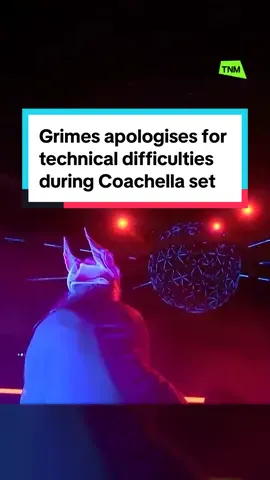 Grimes was giving peak mercury in retrograde vibes as she faced major technical difficulties during her Coachella set  She apologised further on X saying ‘next week will be flawless’ … #grimes #coachella #coachella2024 #dj #technicaldifficulties #artsandculture 