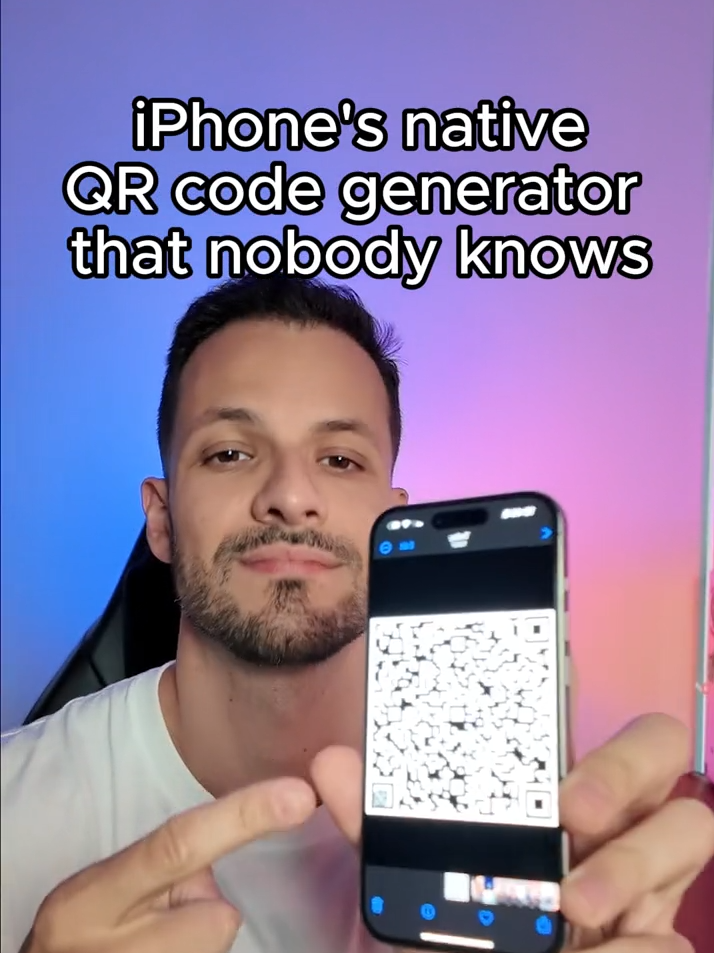 I'll show you how to create a QR Code generator app in less than 1 minute! #27 #applestore #appletips #iphone #tips #techtips #iphonetips #smartphone #technology #tipsforiphone #smart