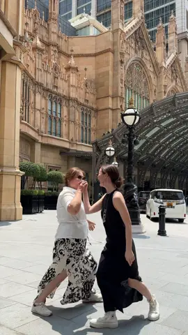 Macau and Hong Kong one step at a time with my mom! 🇲🇴🇭🇰 China became the 26th country on my travel list, but the experiences I had on my very first day here surpassed anything I've ever seen in any other country! #macau #macautravel #macauonedaytrip #hongkong #hongkongtravel #motherdaughter 