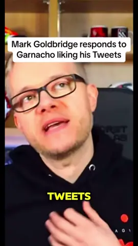 Garnacho likes marks tweets #manchesterunited #markgoldbridge #PremierLeague 