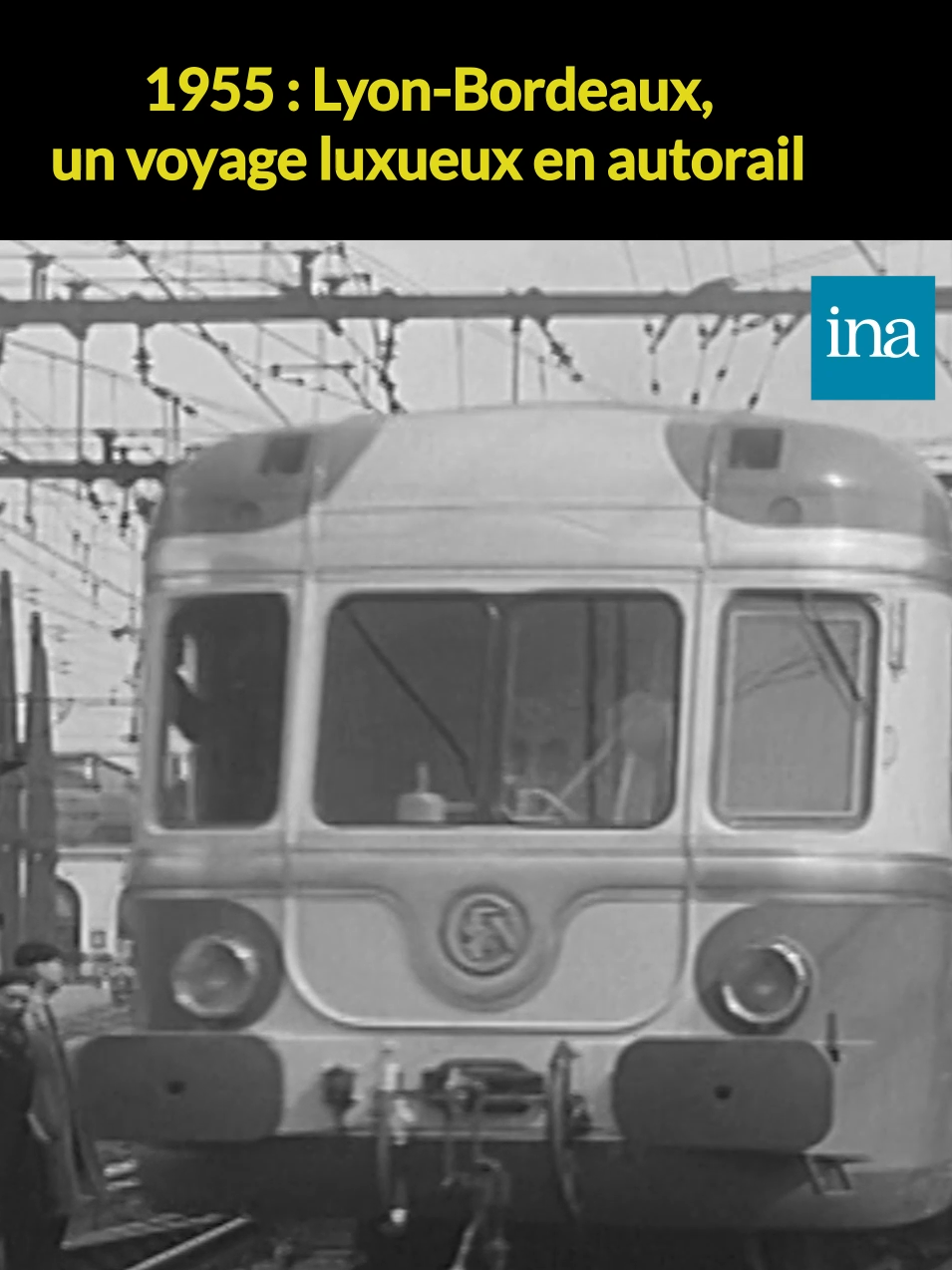 En 1955, il était possible de voyager confortablement entre Lyon et Bordeaux en autorail.  ➡️La coopérative Railcoop qui souhaitait relancer la ligne de train Bordeaux-Lyon devrait être liquidée ce lundi 15 avril.