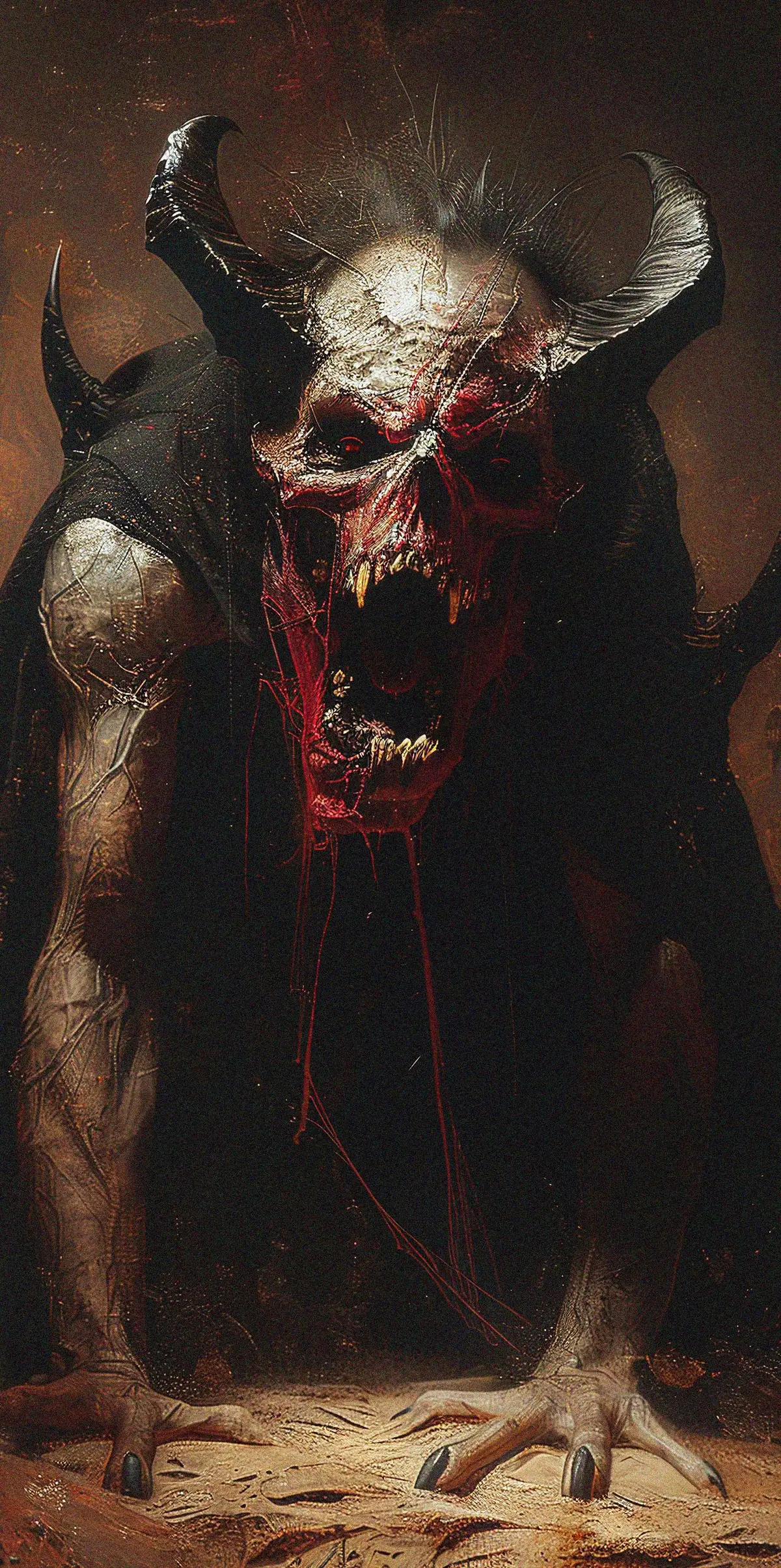 #devil #creepy #midjourney #aiart #ai 