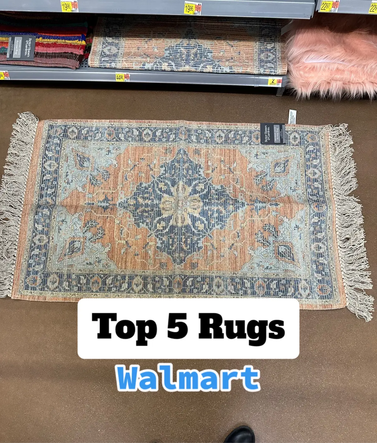 Top 5 rugs at Walmart 💙 #walmartfinds #walmart  #walmarthome #newatwalmart #rugs #homedecor #organizedhome #modernfarmhouse #farmhouse  @Camibydesign  @Camibydesign  @Camibydesign 