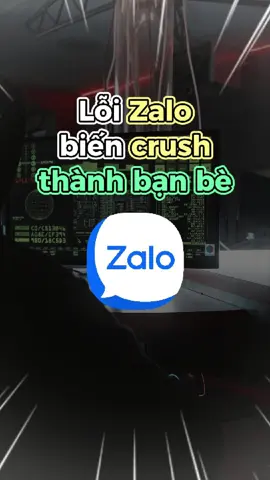 Lỗi Zalo giúp tôi biến crush từ người lạ thành bạn bè. #LearnOnTikTok #ThanhCongNghe #J2TEAM #JUNO_OKYO #laptrinh #developer #security