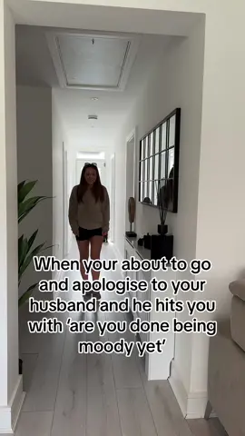 When you go to apologise to your husband and you get this response!! 😡 #husband 