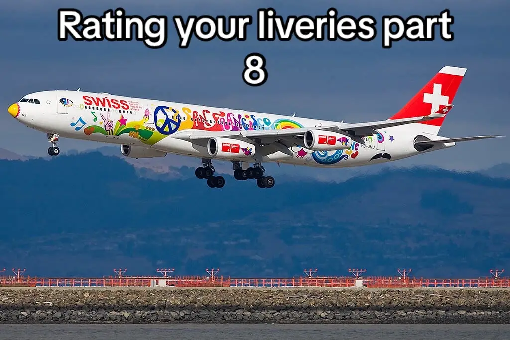 Rating your liveries part 8 #airlines #liveries #comments #followers #aviation