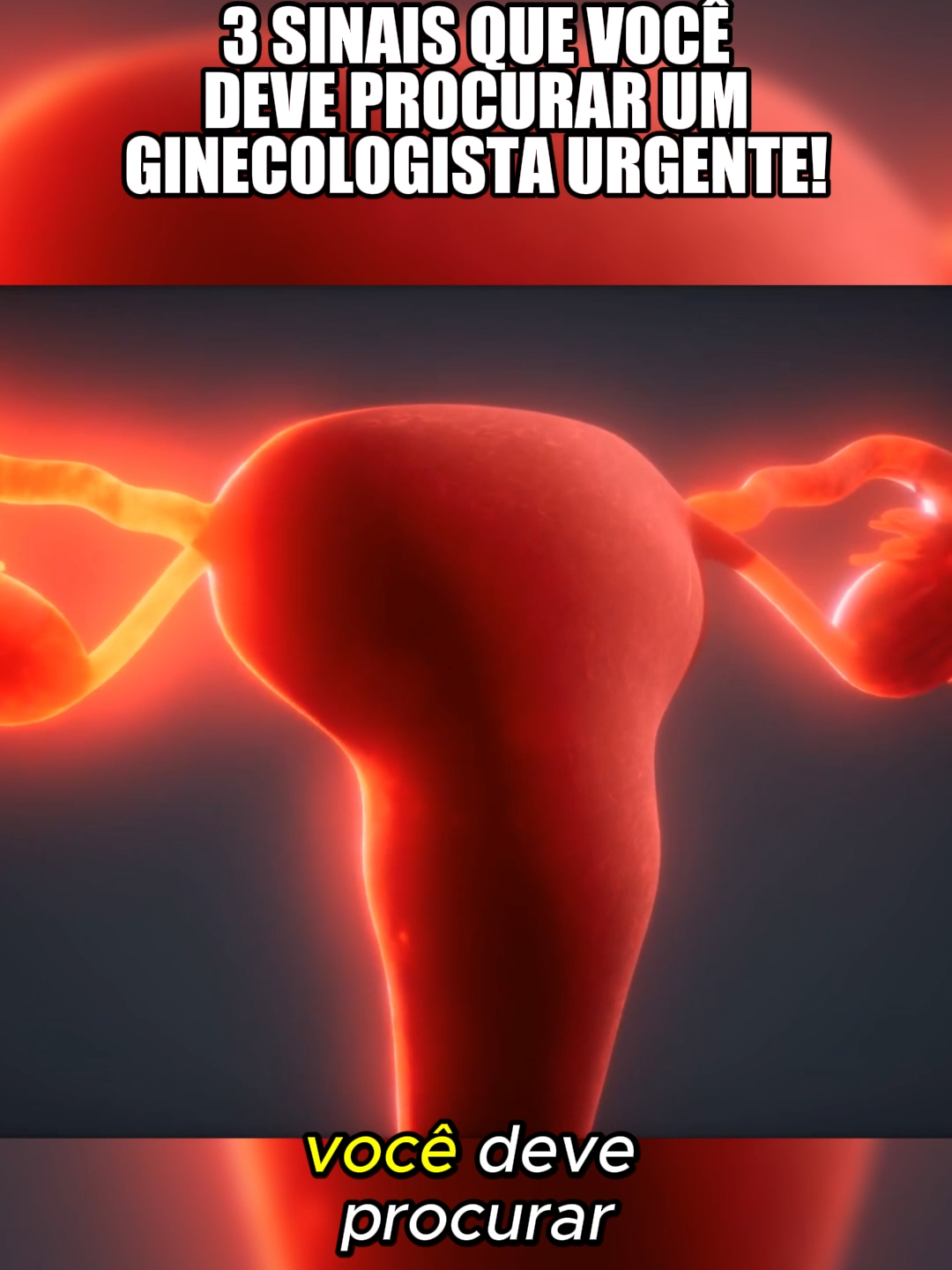 3 Sinais que VOCÊ DEVE procurar um GINECOLOGISTA URGENTE! #ginecologia #saude #curiosidades