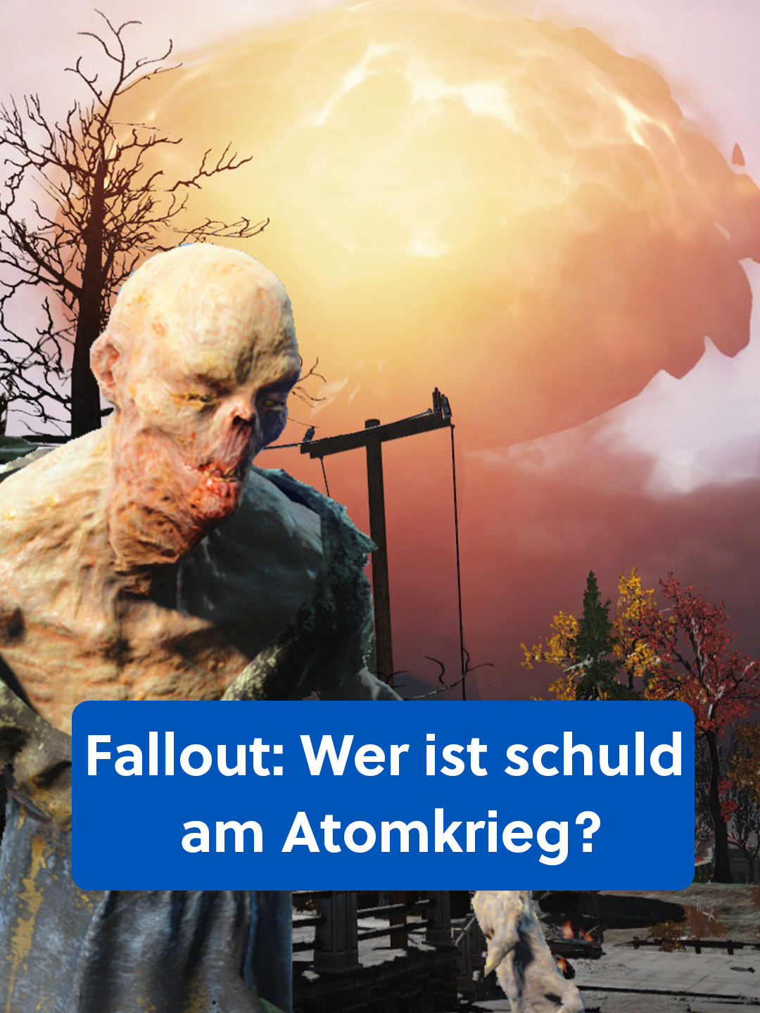 Was meint ihr: Wer hat den Atomkrieg in Fallout begonnen? #gamestar #falloutserie  #gamingnews  #gamer #gametok  #videogames  #GamingOnTikTok  #pcgaming  #videospiele  #fallout76  #fallout #falloutonprime  #bethesda  #amazon  #amazonprime