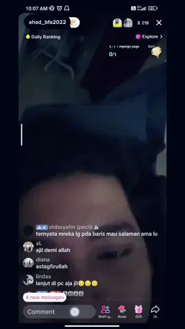 lagi random apa aja dibahas 😅 yg punya tiket konser boleh hubungin ajil 😉 yuk live lagi jiw @ajil ditto mumpung masih luang waktunya #ajilditto #ajilditto08 #ajil #ajildito 