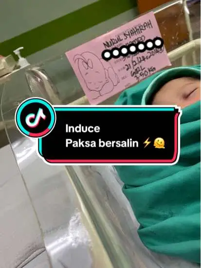 EDD 16/2/2024 DOB 21/2/2024 Alhamdulillah ❤️  Kenangan saya melahirkan puteri sulung saya pada usia kandungan 40 minggu 5 hari secara normal. Sakitnya time kena induce dan rasa sakit contraction tu masih teringat ingat sampai sekarang 😮‍💨 proses jahit lepas bersalin tu jangan cerita lah, yang itu lagi masih segar di ingatan saya 🫠  Siapa pernah dapat surat refer macam ni sebab dah overdue tu angkat tangan sikit macam gini 🙆🏼‍♀️  Doakan Azeeza Zulaika sentiasa di bawah lindungan Allah swt 🫶🏻  #fyp #fypage #fyppppppppppppppppppppppp #inducedrip #inducelabor #normal