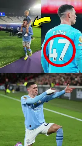 Por que Phill Foden usa do numero 47?