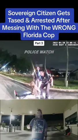 Sovereign Citizen Gets Tased & Arrested After Messing With The WRONG Florida Cop