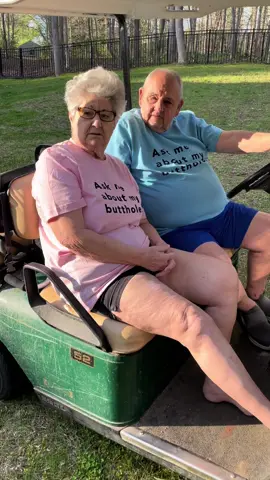 Conversations after the failed fertilizing attempt 😅😭 #grandparentsoftiktok #funnyvideos #grandparents #bickering #marriagehumor #tildeathdouspart #60yearsmarried #golfcart #jockandbelle 