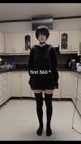 First 360 because so many people ask for this, I will make a hair 360 too !  #360 #hair360 #energydrink #alternativegirl #alt #alternative #egirl #meme #gothic #emoscene #transguy #femboy #tomboy #humor #funny #outfitideas 