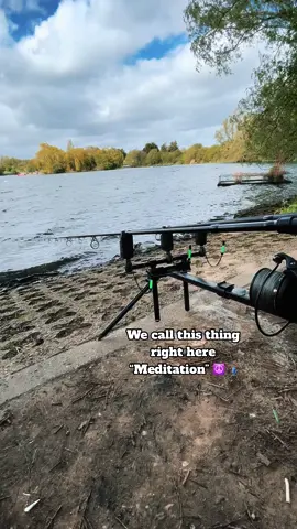 Fishing = Meditation ☮️🎣 #fyp #foryou #foryoupage #fishing #fishinglife #fishtok #angler #carpfishing #nayzofishing #viral 
