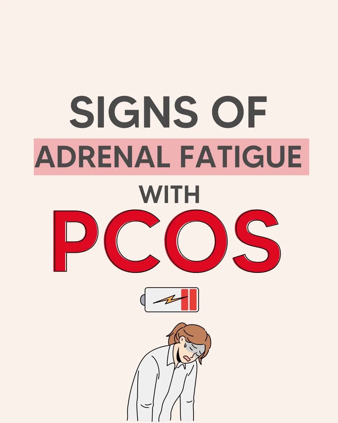 Raise your hand if you struggle with Adrenal Fatigue? 🙋‍♀️ This was also one of my PCOS types which I was able to reverse, so I know the Cyster reading this can do it too! Adrenal Fatigue is no joke and I remember constantly craving a nap when it’s only been a few hours into the day. 💤 Unsure if adrenal fatigue is the root cause of your symptoms? 👉 check out the PCOS type quiz linked in my bio 💕