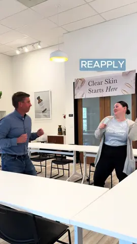 How many videos do we have to make with our CFO until he remembers to wear (and reapply) his SPF every day?😂 #funnyvideos #funny #SPF #facerealityskincare #acnesafespf #acnesafeskincare #acneproducts 
