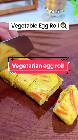 Healthy vegetable egg roll recipe for everyone! 😋 #foryoupage #singaporetiktok #weeklywedrush #healthybreakfast #breakfastideas #veganrecipes 