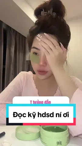 Lần sau đọc kỹ HDSD 7 lần 🤣 #hairtok #eyepatches #tocdep 