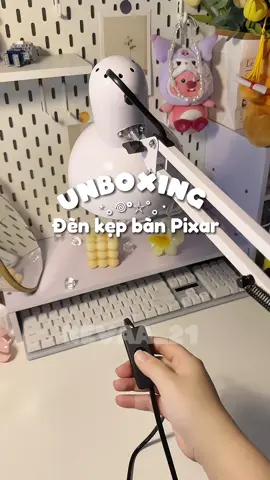Đèn Pixar kẹp bàn ✨💡 #denkepbanhoc #denkepban #denkepbanpixar #đènpixar #dendecor #unboxing #xhuongtiktok #viralvideo #foryoupage 