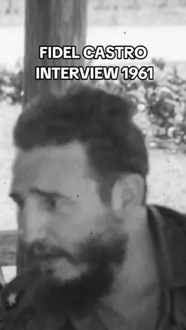 1961 FIDEL CASTRO INTERVIEW #democracy #socialism #usa #cuba #fidelcastro 