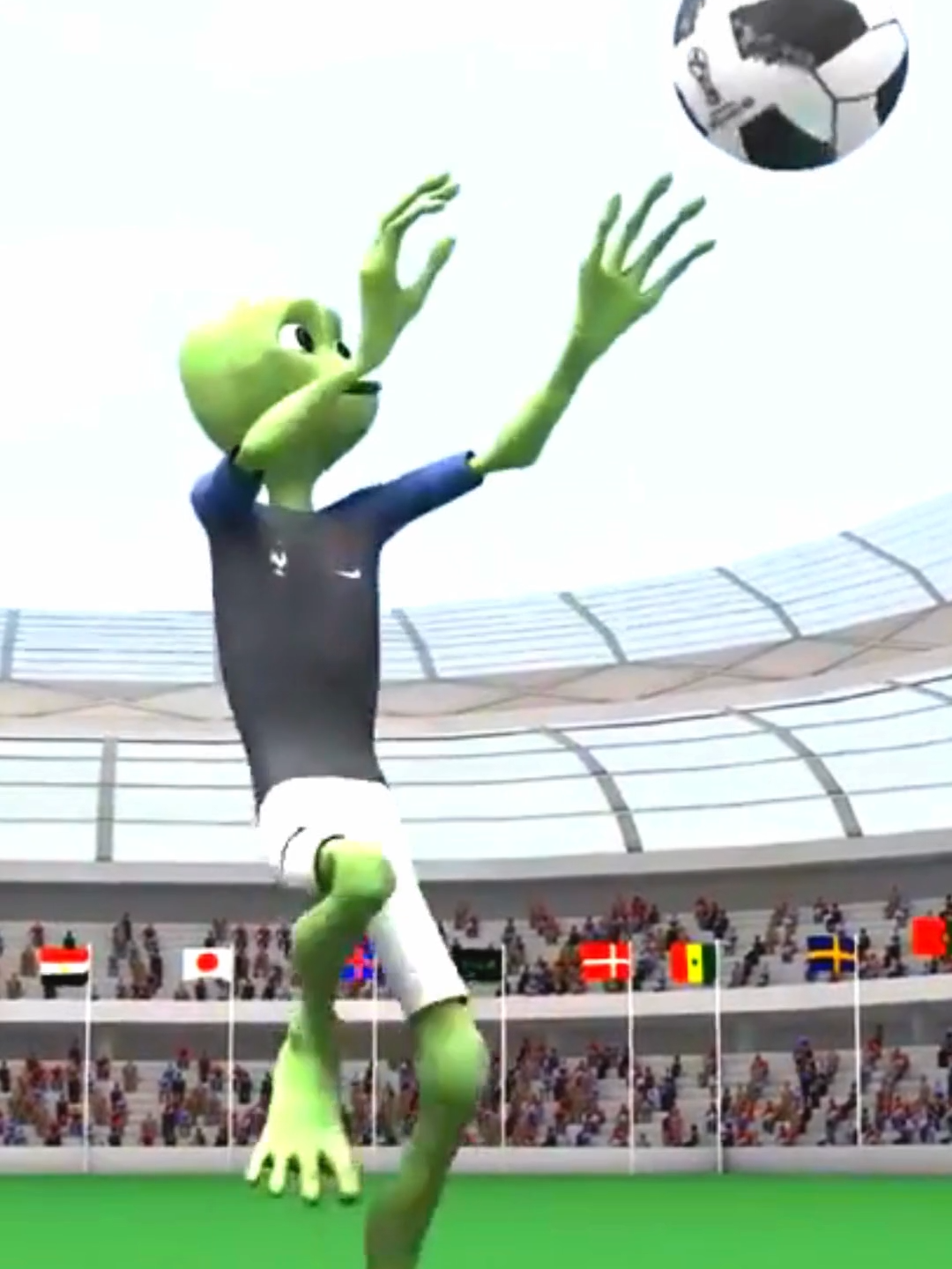 Dame tu cosita Football Challenge #viral #popular #trending #funny #aliendance