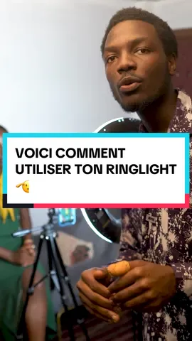 TU UTILISES MAL TON RINGLIGHT❌. Voici comment utiliser ton ringlight pour faire de belles vidéos professionnelles📍. #ringlight  #video #tuto 