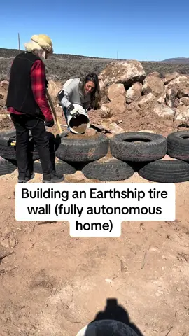 I learned how to build & live in an Earthship— it’s more than a home, it’s a living vessel built INTO the earth. Fully off grid, made from recycled materials (here I am learning how they use gravel & tires for their main wall and require NO foundation) & pushing the boundary of the way we build. Spoiler alert: our current conventional construction practices are not super friendly to the planet. “Today’s world has gone away from growing your own own tomatoes, gone away from catching water in a barrel. Today’s world has gone away from earth,” said Mike Reynolds (the creator of Earthships)…But we don’t have to.  #earthmonth #thepowerofus #Sustainability #climate #building #construction #earthships #NewMexico #Taos #OffGrid 
