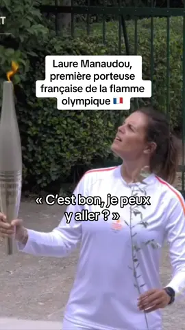 Comme à la grande époque, Laure Manaudou, médaillée d’or 2004, veut aller plus vite que tout le monde 😅 #sportstiktok #olympics #jeuxolympiques2024 #jeuxolympique #paris2024 #RoadToParis @paris2024 