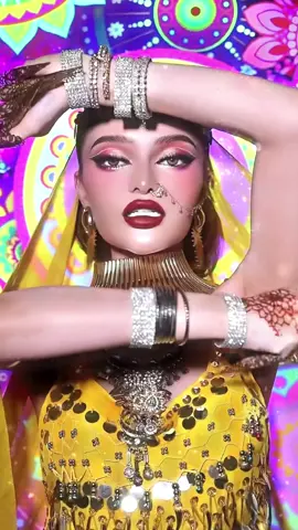 Coi lần cuối cho đỡ sợ nhaaaa 💄#fyp #makeup #xuhuong #xuhuongtiktok #viral #bienhinh #indianmakeuplook 