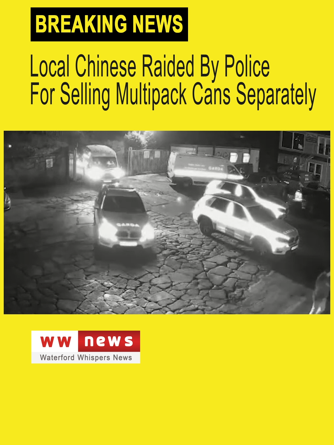 Local Chinese Raided By Police For Selling Multipack Cans Separately #chineese #multipackcans #policeraid