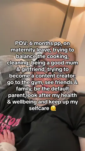 Please tell me I’m not the only one that feels like this!!🤯🤣#maternity #maternityleave #motherhood #defaultparent #busyparents #contentcreator #smallcreator #mumtok #mumtiktok #newmum #firsttimemum #fyp #viral #parenthood #sociallife #6monthsold #postpartum #MentalHealth 