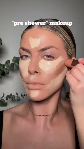 This felt illegal to be honest 👀 #makeup #preshowermakeup #makeuptutorial #viralmakeup 