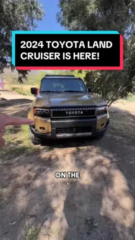The 2024 Toyota Land Cruiser is here! Are you digging it? #toyota #landcruiser #toyotalandcruiser #jdm #cartok #carsoftiktok 