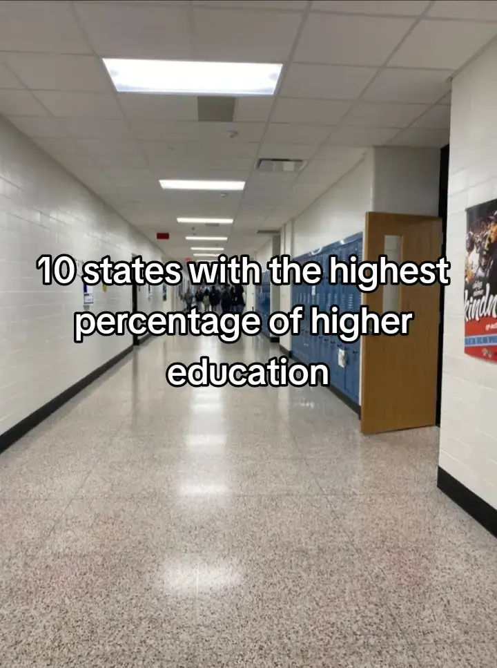 10 states with the highest percentage of higher education in the United States #viral #top10 #wallpapers_10x #education #foryoupage #fyp #fypシ #cities #unitedstates #trend #countries #xybca 