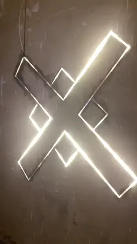 The X marks the spot . . #ledlights #electrician #electrical #lighting 