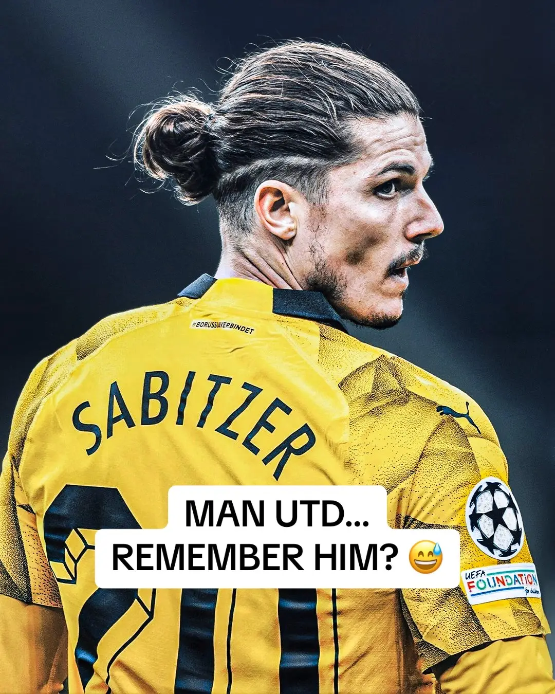 Marcel Sabitzer has been on fire tonight and capped it off with a beautiful goal to put Dortmund comfortably ahead… United could do with someone like him 😉 #mufc #manchesterunited #manutd #dortmund #sabitzer #ggmu #championsleague #fyp #dailymail 