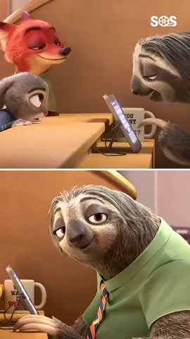 Una de las escenas más graciosas de 'Zootopia' fue la aparición de los osos perezosos en la dirección animal de tráfico, quienes se presentaban como una crítica a los procesos burocráticos. 🦥 #zootopia #disney #comedia #comedy #movieclip #moviescene #movie #pelicula #foryou #parati 