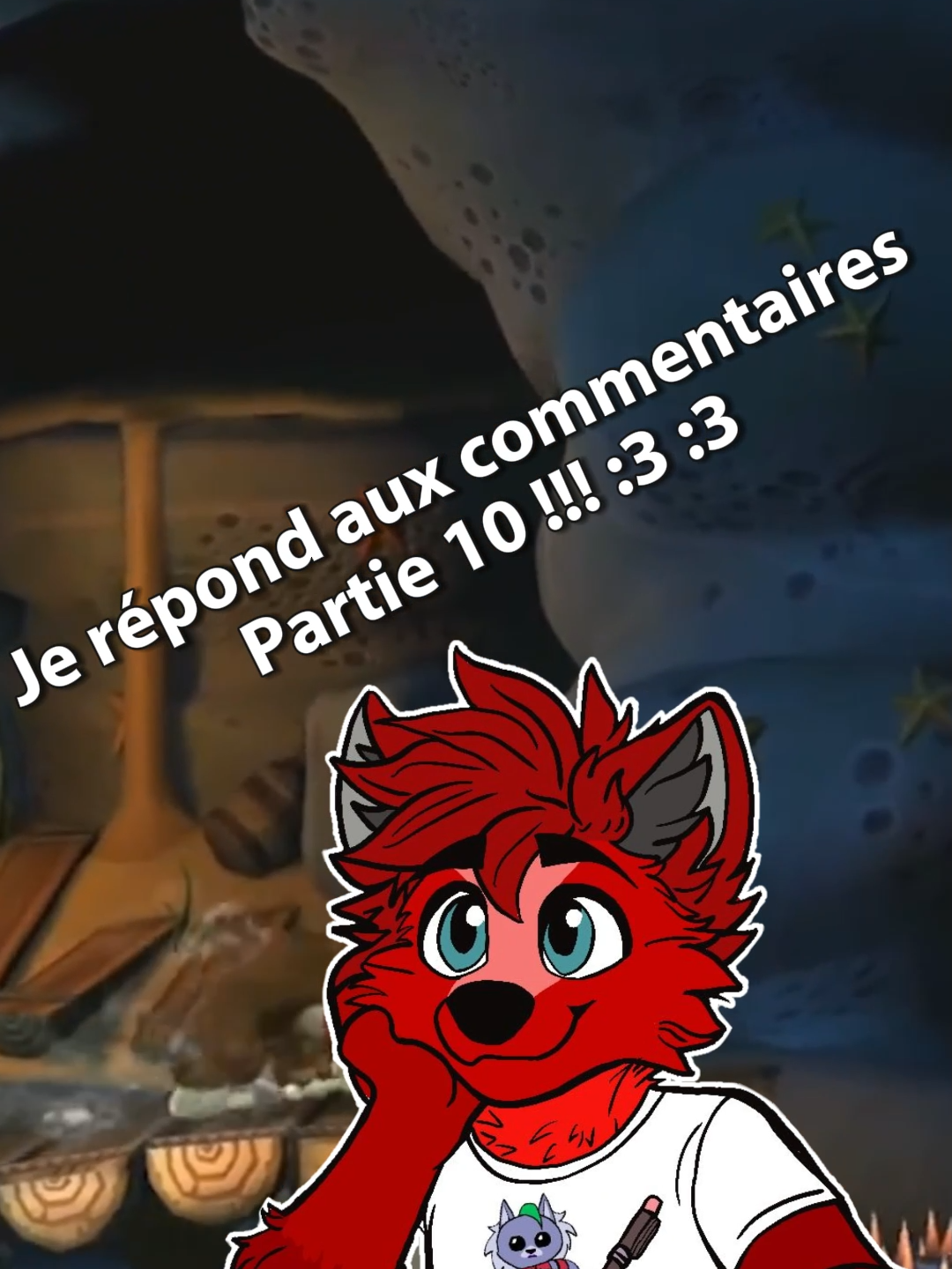 Je répond aux commentaires partie 10 !!!! :3 :3 #furry #furryfandom #furrytiktok #pourtoi #foryoupage #fyp #fypシ #pngtuber #question