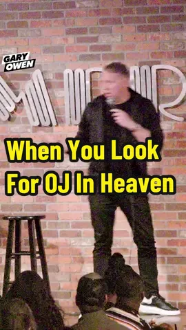 One thing about OJ Simpson…he could keep some secrets.  #OJ #Jokes #GaryOwen #garyowencomedy #Comedy #standupcomedy #crowdwork 