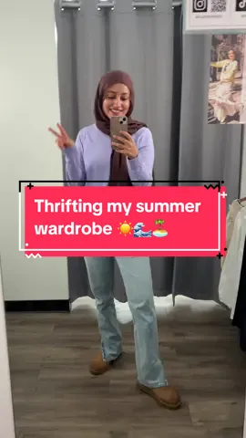 Thrifting is such a great way to shop sustainably! #thriftingfinds #thriftinghaul #modestoutfits #thrifthaul #modestfashion 